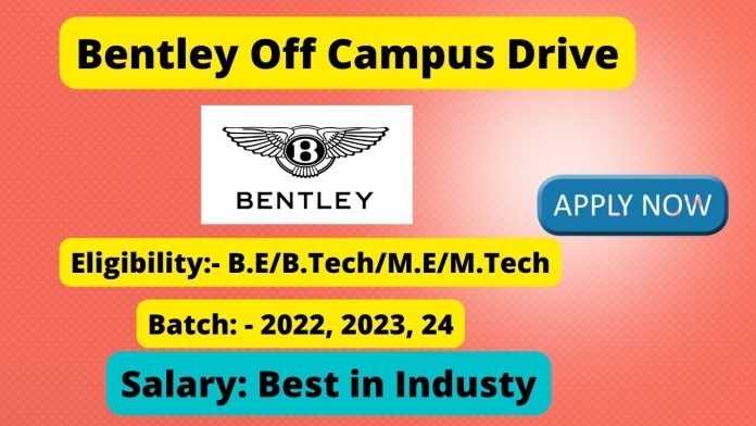 Bentley off campus drive