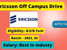 Ericsson off campus drive