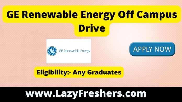 GE Renewable Energy off campus drive