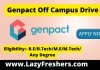 Genpact off campus drive