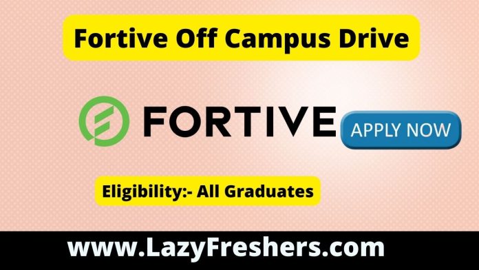 Fortive off campus drive