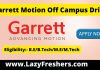 Garrett Motion off campus drive