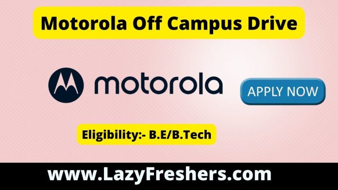 Motorola off campus drive