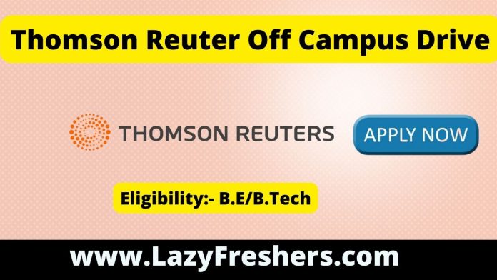 Thomson Reuters off campus drive